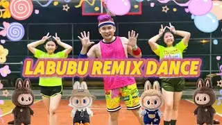 LABUBU Remix Dance | Crystalboy Fitness | Kids Dance | 拉布布 儿童舞蹈