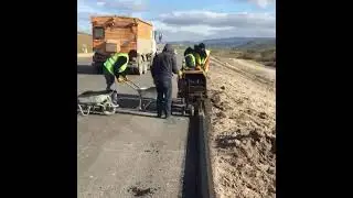 Bordures de trottoir en béton