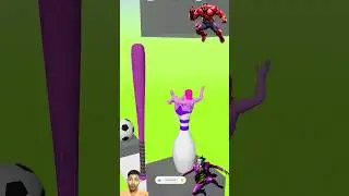 Purple Ball Red Hulk wala Reverse, jumping joker Mixed damege man, part 192
