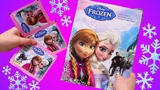 Frozen Panini Sticker Album Complete? Toys and Dolls Fun for Kids