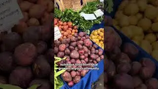 Happy National Farmers Market week!🥒🍅Farmers markets are a great way to get locally grown food🫐🥕