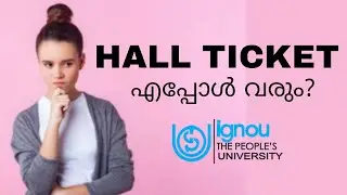 IGNOU HALL TICKET? 2024 JUNE TEE 