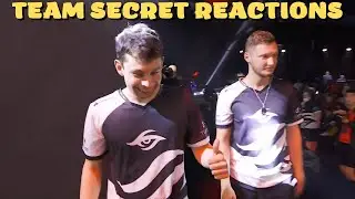 Team Secret Reaction After The 2-0 Win Against Thunder Awaken International 2022 | TI11 - Dota 2