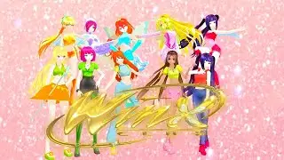 MMD : Magic Winx Full Transformation. [season 1 ] [MOTION DL?]