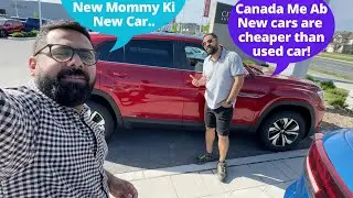 Sandra Ke Liye New Car Lene Aaye Hai..