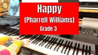 Happy by Pharrell Williams arr. Chris Hussey  |  Trinity piano grade 3  |  from 2023 TCL