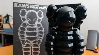 KAWS What Party Figure (Black) Unboxing & Review