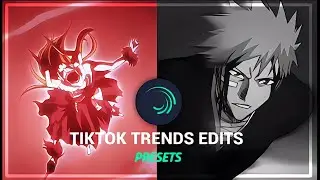 Tiktok Trends Anime Edits Presets| Alight Motion