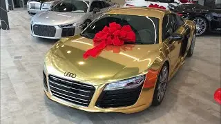 Crazy Chrome Gold R8 V10 - The Collection - Cameron Warner