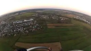 Мой первый полет на паралете (Фролово)