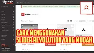 Tutorial Slider Revolution Wordpress | Versi Indonesia