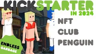 NFT THERAPY DYSTOPIA - Kickstarter in the Current Year