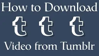 How to Download Video from Tumblr with Google Chrome - 2016
