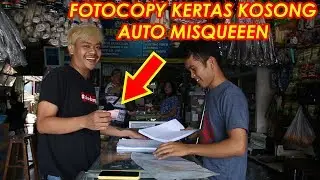 PEMUDA INI FOTOCOPY KERTAS KOSONG , GIMANA KELANJUTANNYA ?