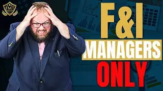 Every F&I Manager needs to watch THIS video