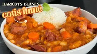 Cotis fumé aux Haricots blancs recette congolaise🇨🇩 (madesu)cotisfumé#haricots #côtelettefumé