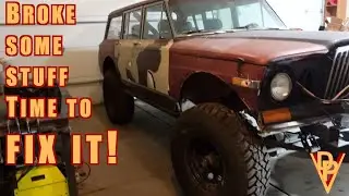 Barnes 4WD Leaf Spring Mounts and Boomerang Shackle Install on Full Size Jeep