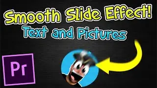 Smooth Slide In Effect for Text and Pictures | Premiere Pro