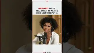 Chrisean Rock made the whole room cry mid-interview singing about her sad past 👀
