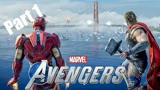 MARVEL'S AVENGERS Walkthrough Gameplay Part 1