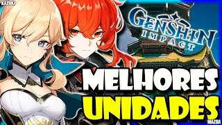 MELHORES UNIDADES DO GENSHIN IMPACT - TIER LIST