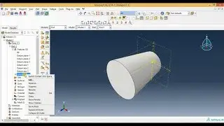Abaqus Basic Tutorial - How to Create Solid Taper Section or Draft in Abaqus