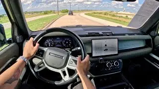 2022 Land Rover Defender 90 X-Dynamic SE - POV Driving Impressions