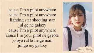 Bolbbalgan4 BOL4 볼빨간사춘기   Galaxy 우주를 줄게 Easy Lyrics💙