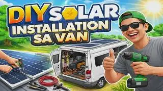 HOW TO INSTALL SOLAR CAMPERVAN