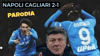 NAPOLI CAGLIARI 2-1 - Parodia Mazzarri