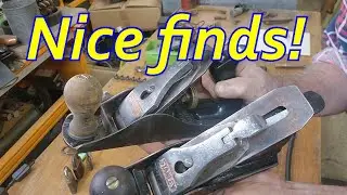 Storage Shed Clean-out Part 13 - Unboxing Old Tools! Vintage Stanley Wood Planes & other Treasures!