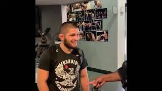 dc and khabib need a tv show😂