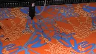 Corte a laser tecido original