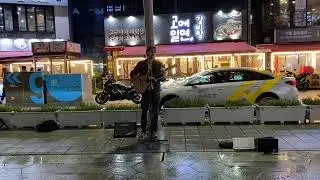 Konstantin B - Yellow (busking in South Korea)