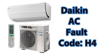 How to fix daikin air conditioner error code H4?