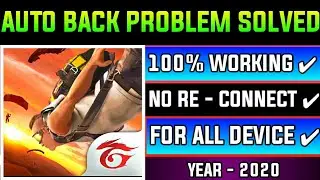 HOW TO FIX AUTO BACK PROBLEM IN FREE FIRE || FREEFIRE BATTLEGROUND