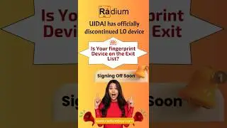 🚨 UIDAI has officially discontinued L0 biometric devices for Aadhaar authentication!