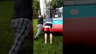 Отдых в Подмосковье. Катер на воздушной подушке.