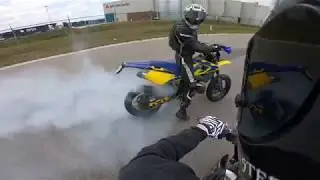 HUSQVARNA FE501 WHEELIE SESSION [#1]