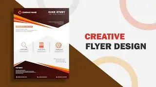 Flyer Design in Illustrator || Adobe Illustrator CC 2021 || ANBYON Bezier