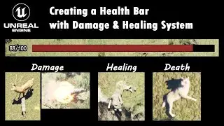 Unreal Engine 5: Health Bar, Damage & Healing System