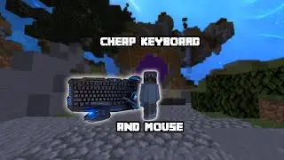 Trying to play Bedwars Using a Cheap Keyboard and Mouse!