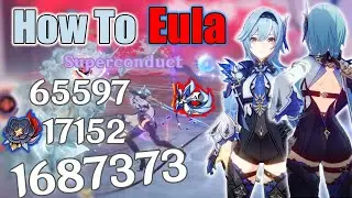 NEW BEST Eula UPDATED GUIDE! All Weapons, Artifacts, Builds, & Teams Simplified | Genshin Impact