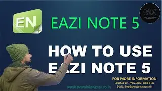 FULL DEMO OF EASI NOTE 5 | SK WEB DESIGNER | 
