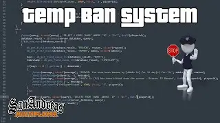 Tutorial: Temp-Ban System w/ Perm-Bans (SA-MP)