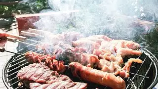 Cuisinart Portable Charcoal Grill Unboxing