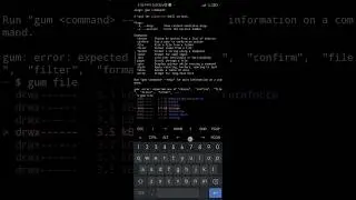 Gum tool in Termux. Installing gum tool in Termux 