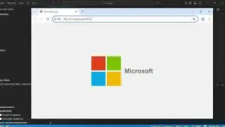 How to Create Microsoft Logo Using HTML & CSS | Pure CSS Logo Design Tutorial | Microsoft logo