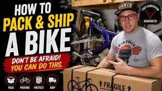 HOW TO PACK AND SHIP A BIKE // DON'T BE AFRAID! YOU CAN DO THIS.