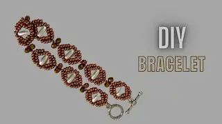 DIY bracelet. Easy way to make beaded bracelets. Jewelry making with beads
